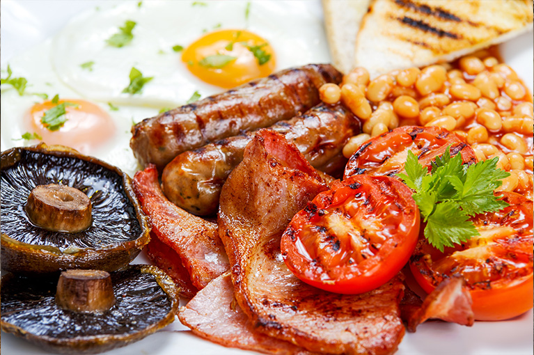 Set Breakfasts